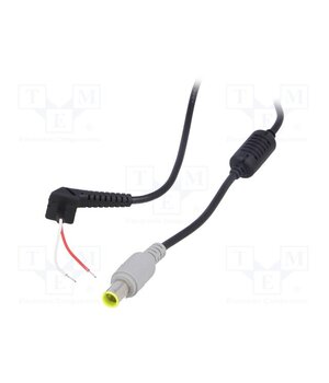 AK-SC-09 Cable; 3x0.5mm2; wires,DC 7,9/5,5 plug; straight; black; 1.2m rF1r3CT4RQfVc3cwEcqE6xNEg5sbkIDVBkq1fEe3pPo