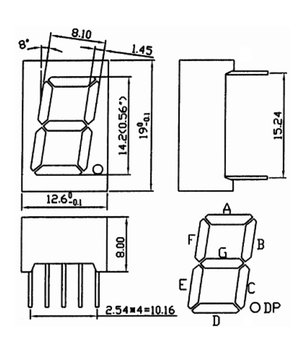 DISPLEJS LED 14,2 mm 7 s sarkans (645 nm), 8–10 mcd, IF = 20 mA, anods

 PLIL14RA_W+1.jpg