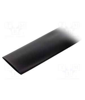 FIT22111/2 BLACK 5X6 IN Heat shrink sleeve; 2: 1; 38.1mm; L: 0.15m; black; polyolefine Ds8YWw31jgqvO12brMZfZtlDVIBQLTKaXTeyy-OJnKg