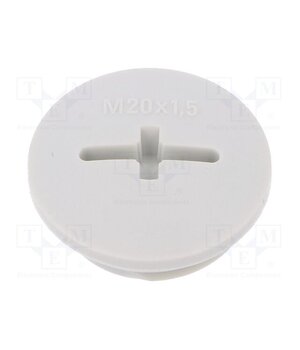 52006127 Stopper; M20; 1.5; IP68; polyamide; light grey; SKINDICHT®; 6mm mMfupWWBadin7VwGlkolXJPFwKv73fkvjBf8hGd1O0Y