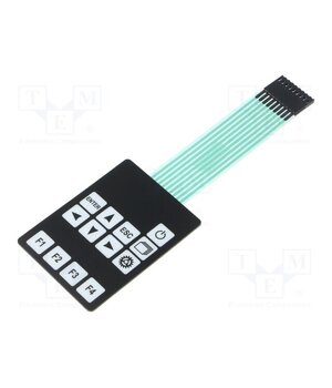 18-0024 Keypad: membrane; No.of butt: 13; W: 54mm; Pitch: 2.54mm; L: 72mm N65qF2NY9iClAjsxus42zCxVmMP5lNwQdugWW7sFJ8s