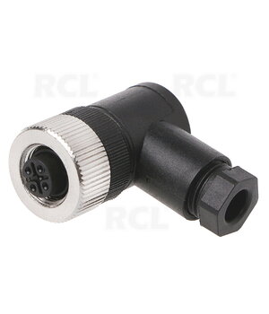 SENSORA M12 4pin savienotājs, leņķveida, vīriešu+sieviešu komplekts

 CJP_S4M12K+2.jpg