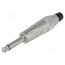 TM2PNJ Connector: Jack 6,3mm; plug; male; mono; ways: 2; straight; grey yyG13Wwm0lndbxxKGvnbT2K7enWEC5zaS0qmpWurpGw