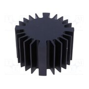 SK56937.5SA Heatsink; LED; Ø: 60mm; H: 37.5mm; black C-HB84gwDuvUcsRquEtonAms75aTjhkA0DrUjlYkzAg