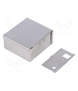 371.16 Enclosure: shielding; X: 50mm; Y: 54mm; Z: 26mm; steel pkjsomj6vYsfGy7ODYcYV2d-pbYclvoDhDL4s2Oe65g