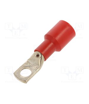 BM00744 Tip: ring tube; M10; Ø: 10.5mm; 35mm2; crimped; for cable; insulated tylP6x0WnWaucc6WdAHG315zWgHJn9vDb1qey40V2Pc