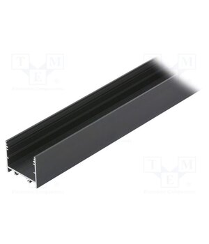 V3060021 Profiles for LED modules; black; L: 2m; VARIO30-02; aluminium wZ4WB1PLDjFmQQ_-M-upliqHSzgljD413q2wwY7kG24