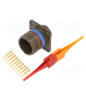 D38999/20WC98PN Connector: military; socket; male; PIN: 10; straight; crimped; 7.5A FXdRkCZaWjFHAV5vDyUwgmqZAz7_P9ra2h9ZyZDwbQ0