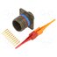 D38999/20WC98PN Connector: military; socket; male; PIN: 10; straight; crimped; 7.5A FXdRkCZaWjFHAV5vDyUwgmqZAz7_P9ra2h9ZyZDwbQ0