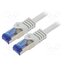 C6A052S Patch cord; RJ45 plug,both sides; S/FTP; 6a; stranded; Cu; 2m; LSZH RdbXBmOp2IQhwlDdlZBZYouww8RUZbNJkni52Q0e3IQ
