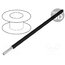 1852 BK005 Wire; HookUp Wire; stranded; Cu; 28AWG; PVC; black; 600V; 30.5m IVOKgL-lVG2apdPvaeQr43EgogIWwisScySUhciT6jk
