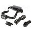 502323 Torch: LED headtorch; IP54; 20lm,100lm,300lm,600lm; 35h; black a7gAi3FOfuUaeAtPiQ9Fkz4D8b_iG4U1neE2s4-7t1k