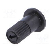 6025 Knob; with flange; black; Ø6mm; Flange dia: 9mm FfVydrOXvpHjY52zD9WTRrZPQYjuyUp8dMAFgNQkLK8