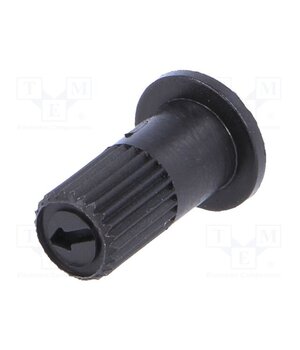 6025 Knob; with flange; black; Ø6mm; Flange dia: 9mm FfVydrOXvpHjY52zD9WTRrZPQYjuyUp8dMAFgNQkLK8