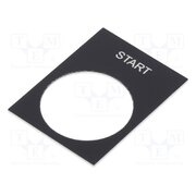 ZB2BY2303 Label; black; Button marking: START; control cassette; 30x40mm k9FCf3FdLTYtZWSgfscZqRdYala9QluOOxSZsw22jKY