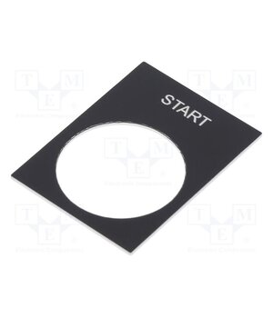 ZB2BY2303 Label; black; Button marking: START; control cassette; 30x40mm k9FCf3FdLTYtZWSgfscZqRdYala9QluOOxSZsw22jKY