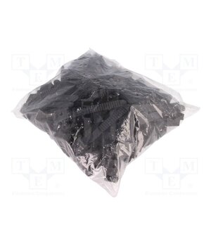 H.7207C Cable strap clip; black; L: 100mm; 100pcs; UP-30; Ø: 30mm BrgW0wjK7rPUwYmlOpSPRvDKSaP3iZVkgkXchpzj32Y