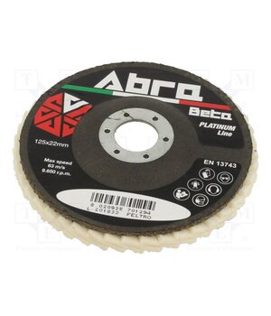 001170104 Polishing wheel; Ø: 125mm; felt; Holder: assembly hole; 22.23mm 1mJM91NeV_2RGgyV-LDwpMQCdP68tRHzG2DP5UHYyXA