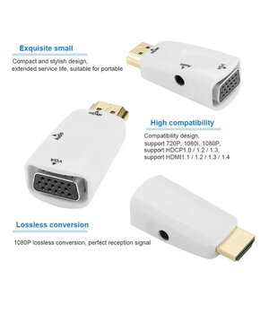 ADAPTERS HDMI (M) <-> VGA (F) + 3,5 mm audio

 CPEKHDMI_VG1+1.jpg