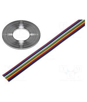 0240 050 Wire: ribbon; TLWY; 10x0.22mm2; stranded; Cu; unshielded; PVC; 150V 9I_gxqkOY5gpcc1ojMLpQz92z9WCMRK5X2Mk_SyzZig