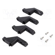 72002101 Set of wall holders; L: 95mm; W: 20mm; H: 40mm; black; GEOS SsOo2xh0tLW9yb8KxEI1_CPYi6Vq1RsFDDa8qFmtsi8