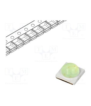 PK2N-2LPE-B2 Power LED; blue (PC blue); 130°; 350mA; λd: 465÷475nm; 30÷50lm; 2W F8D-0LziF5Nol_rUptfeaArJZb4WplZNXYU_SaxpBn8