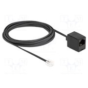 88094 Cable: telephone; RJ11 plug,RJ45 socket; 3m; black; 28AWG kdZuYt9oAXDOxPkab8xI67r4bgJ9x8DFKgbl063Q8l0