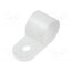 CC-6 Fixing clamp; Cable P-clips; ØBundle : 11.5mm; polyamide; natural inyyCx3lpVtBQOBvJQ-ucu-CMgxDy3JJQ0tWK5w_Sus