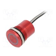 MC25LORGR Switch: capacitive; Pos: 2; SPST-NO; 0.01A/12VDC; IP68; OFF-ON; red 8R5cXnOZ7YgMpcppMwQkJUWcxG5ND0VntmSOXR4OvEU