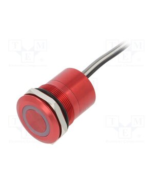 MC25LORGR Switch: capacitive; Pos: 2; SPST-NO; 0.01A/12VDC; IP68; OFF-ON; red 8R5cXnOZ7YgMpcppMwQkJUWcxG5ND0VntmSOXR4OvEU