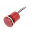 MC25LORGR Switch: capacitive; Pos: 2; SPST-NO; 0.01A/12VDC; IP68; OFF-ON; red 8R5cXnOZ7YgMpcppMwQkJUWcxG5ND0VntmSOXR4OvEU