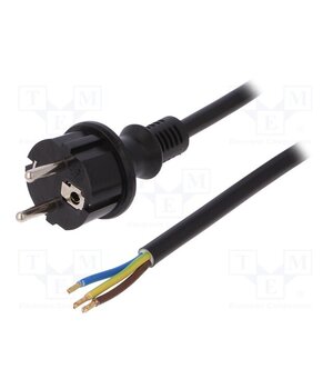 W-98392 Cable; 3x2.5mm2; CEE 7/7 (E/F) plug,cables; PVC; 2m; black; 16A gGprwsPV50vaKQg_77DcL5PT7EZvsrCkK3tUJCCpR10
