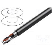 9502NH.00305 Wire; 2x2x24AWG; stranded; Cu; shielded,Al-PET foil; LSZH; chrome iZuC9VPCbTK8O6b4RXlvf5V-olDB4i6VppD8H68Y8ZI