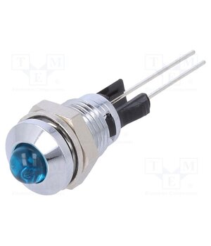 2665.8061 Indicator: LED; prominent; blue; Ø8mm; for PCB; brass; ØLED: 5mm s7ZB8x6bhr2A7ikOXHPDaa66f5yakqrvRKhEDx2MyGA