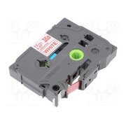 TZE-232 Tape; 12mm; 8m; white; for printer; Character colour: red DPG2Lk2jhCmKQFqtXn-sh8PywxJBjK7jqZ54saenP1Q