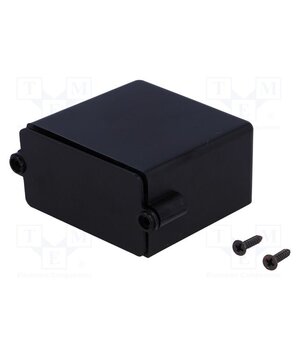 KM-18 BK Enclosure: for alarms; X: 55mm; Y: 56mm; Z: 30mm; ABS; black bTZqluFE3lvRo4xtP5PuQFx8PbcGS8xznVSeopIsTpk