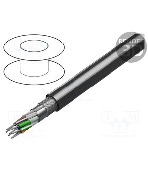 8134 060500 Wire; 4x2x22AWG; RS232,RS485; stranded; Cu; Insulation: PVC; chrome 5IpgE0lpFGJl5ezfwBoRczrlftNxbg5o5zuUnMz1SVU