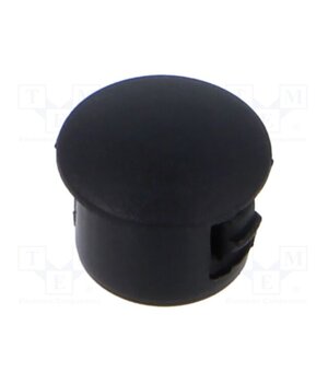 PGM-6 Stopper; H: 5.6mm; push-in,snap-fastener; Flange dia: 7.6mm; black RWahKSKNnbMFheFeVSDXq4EG7ZRHkZKEnp8fG3UX0iQ