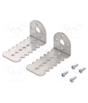 25D MM METAL GEARMOTOR BRACKET PAIR Bracket; silver; Mount.holes raster: 17mm; Dim: 27x52x25mm; 2pcs. _iXBsLzzzc8p6FDD1dq9LSnUnrVxhg_tyEJ8_dBdb40