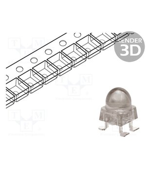 ALMD-CY3G-YZ002 LED; white; SMD; 9300÷16000mcd; 33°; 20mA; 2.7÷3.5VDC; Front: convex prg4EOtLADi4mhR_z1JcCEkjJKB6JHXymPRjmlp6Mec