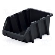 KBIL25-S411 Container: cuvette; black; long; 249x158x114mm; KBIL25; BINEER lb4LIa18kanL1tYK9UO3ohDdQorfabrXKHGi5GXER18