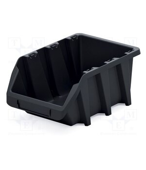KBIL25-S411 Container: cuvette; black; long; 249x158x114mm; KBIL25; BINEER lb4LIa18kanL1tYK9UO3ohDdQorfabrXKHGi5GXER18