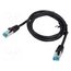 VAP-B05-B075 Patch cord; RJ45 plug,both sides; F/UTP; 5e; stranded; Cu; 0.75m _G4eQq-DnT9EEQH2PjdOZu1Yu-vKDPNZmnUK0IsHZbE