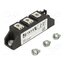MCMA140P1600TA Module: thyristor; double series; 1.6kV; 140A; TO240AA; screw F_7yFpB9i_LGcuXWJRURbkaADeedmA463n2UFbeh6_s