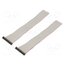 FFSD-20-D-60.00-01-N Ribbon cable with IDC connectors; IDC,both sides; 1524mm; 60" BGQQb4QIJz-3aTZ-zEUaSZ0TjleQN_6xbesGVCBQo9U