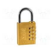 K11040D Padlock; shackle,combination code; brass; A: 40mm; B: 27mm; C: 6mm prT8UbKmloINB5mBpDig3p5rlG8SrS0Y136XL5hzgyU