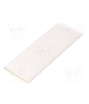 GTM 2512 W Heat shrink sleeve; glueless; 2: 1; 25.4mm; L: 1m; white rV-W6oAtRYmLR3D_ErAPkisE-L53XHC-WyjhsUSYnIE