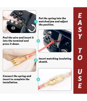 Asortiments 2,8/4,8/6,3 mm savienotāju presēšanas termināļu bloks, 270 gab.

 CADR02D+2.jpg