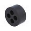 53320440 Insert for gland; 4mm; M20; IP54; NBR caoutchouc; Holes no: 4 CBAJdB31yYr7c9yHTxoPqiiJpyPsn569BhLiAmim-Z0