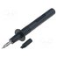 4011 Measuring tip; 36A; black; Tip diameter: 4mm; Socket size: 4mm ggZEt_ZInNKvQ3ldDoOeQGj8b10OAMi8bKT86V2_3Pg